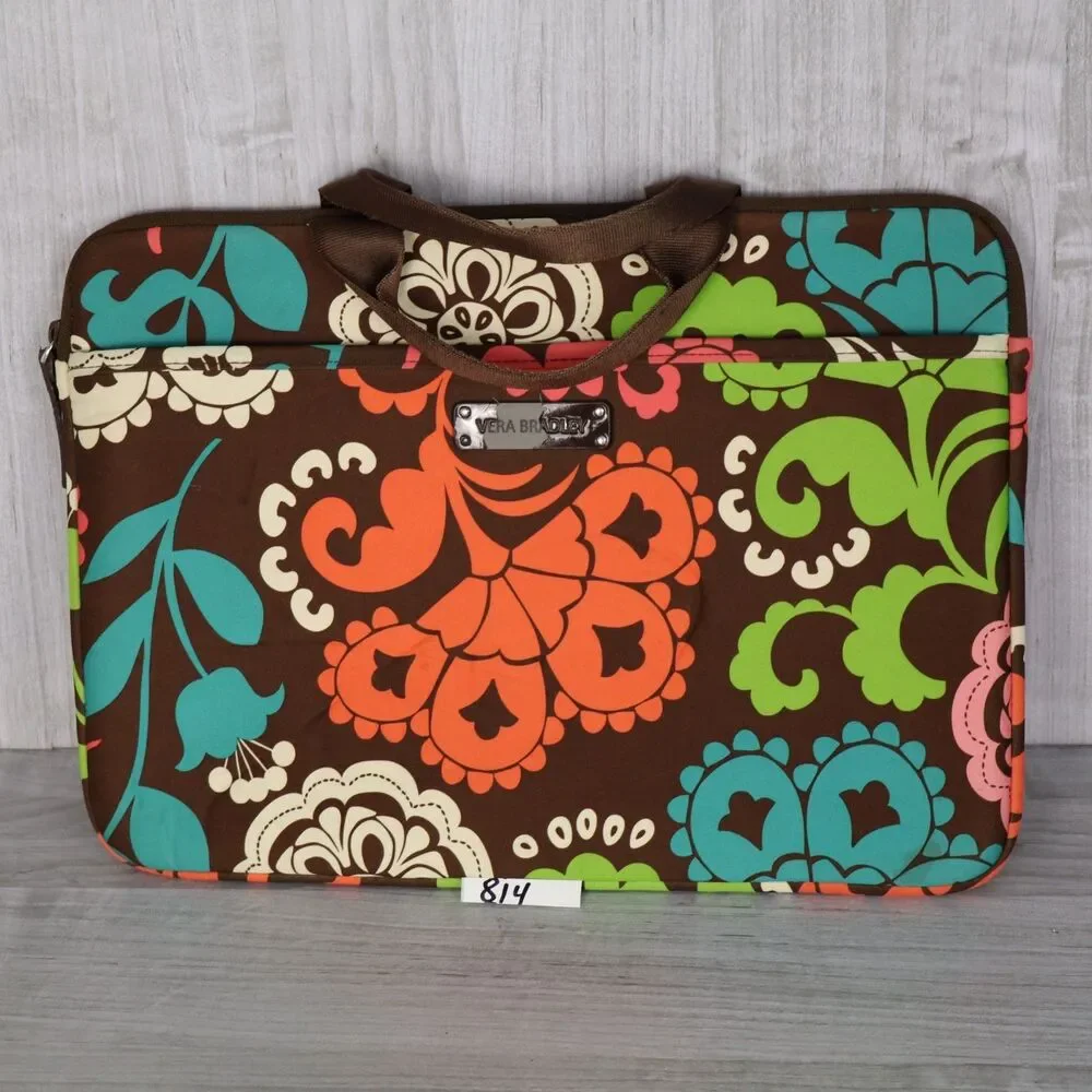 Retired Vera Bradley Neoprene 15″ Laptop Case Sleeve Bag Lola Pattern
